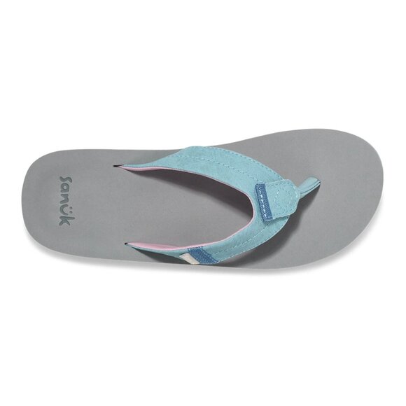 Sanuk Ziggy Switchfit Women's flip flop sandal New size 6 blue - Picture 6 of 6